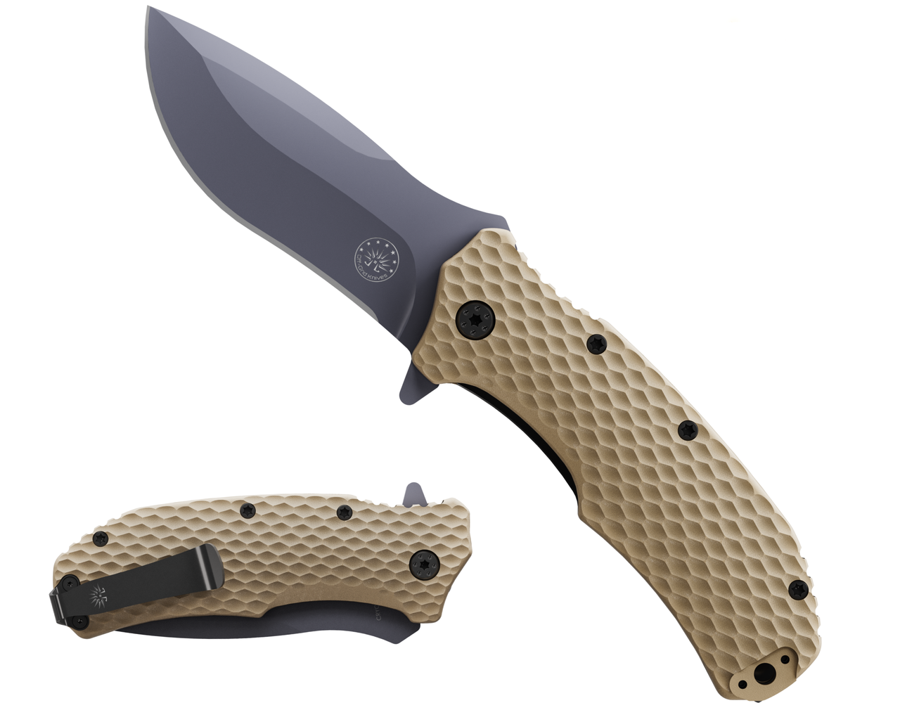 Off-Grid Knives Rapid Fire Coyote