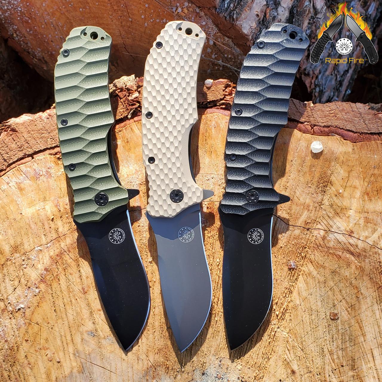 Off-Grid Knives Rapid Fire Coyote